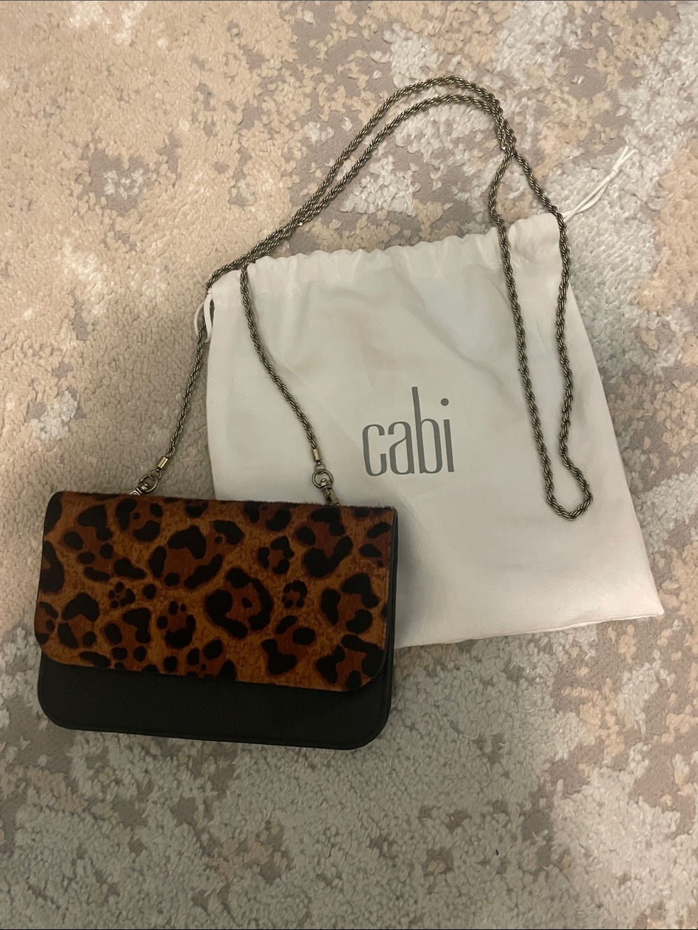Cabi Beast Leopard Crossbody/Belt Bag